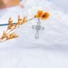 1.50Ct Moissanite Cross Pendant - Image 5