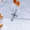 1.50Ct Moissanite Cross Pendant - Image 6