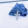 Moissanite Diamond Clarity Cross Pendant