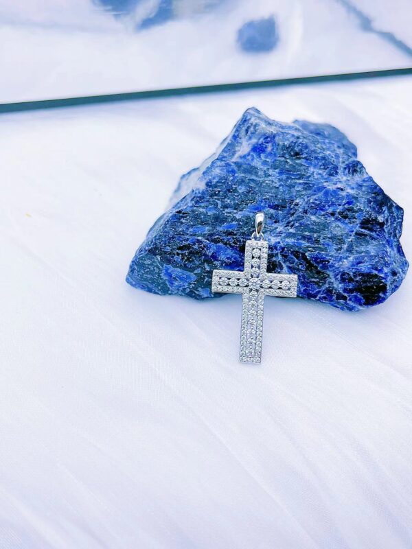 Sterling Silver Eternal Grace Cross Pendant