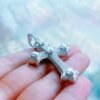 Moissanite Cross Pendant - Image 3