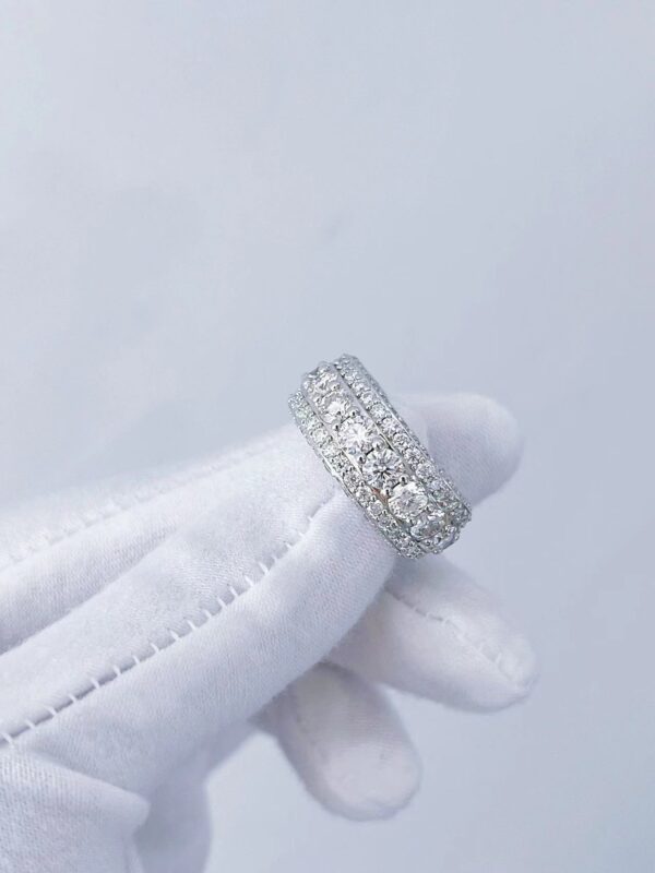 4mm Full-Pavé Ring