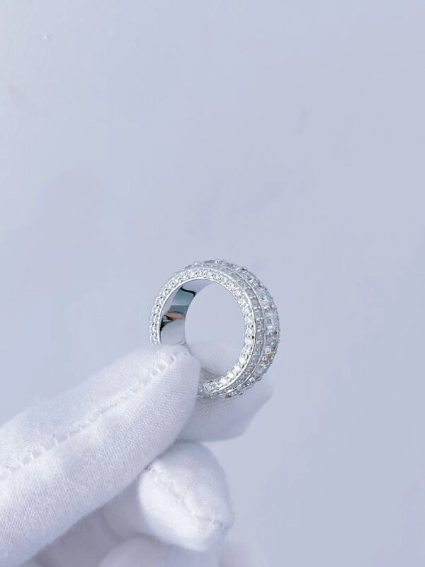 4mm Full-Pavé Ring - Image 4