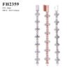 Moissanite Clover Marquise Cut Bracelet - Image 5