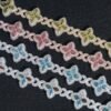 Moissanite Clover Marquise Cut Bracelet - Image 2