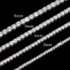 affordable iced out tennis necklace collection display