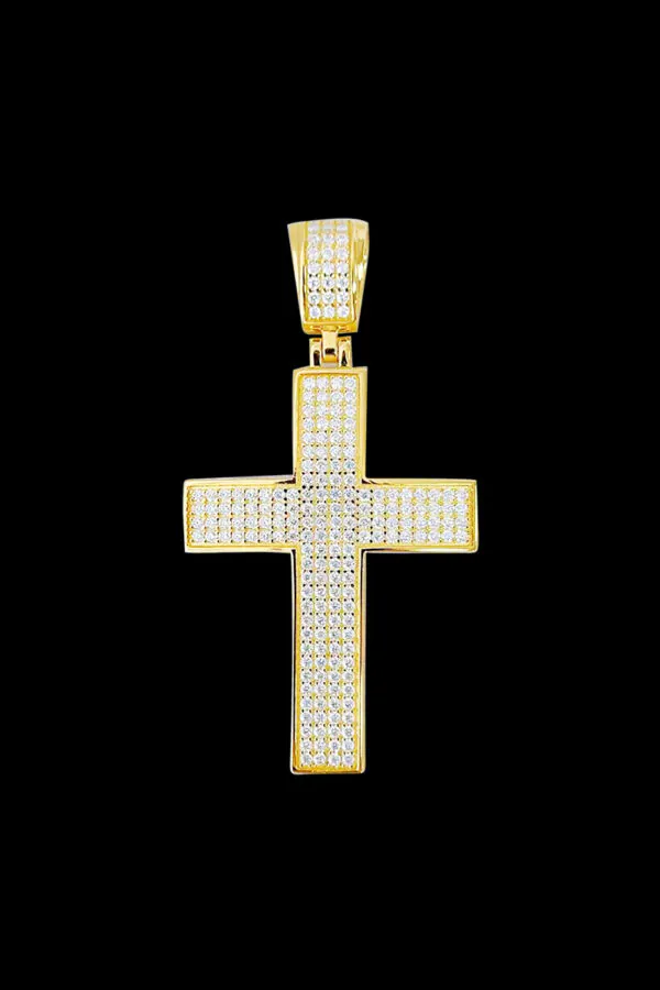 iced out pendant-mens Jewelry-cross necklace for gift-high end Custom pendant