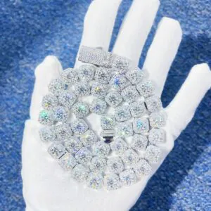 10mm Square-Set Tennis Chain