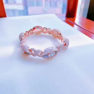 Infinity Eye 8-Link Cuban Chain Bracelet