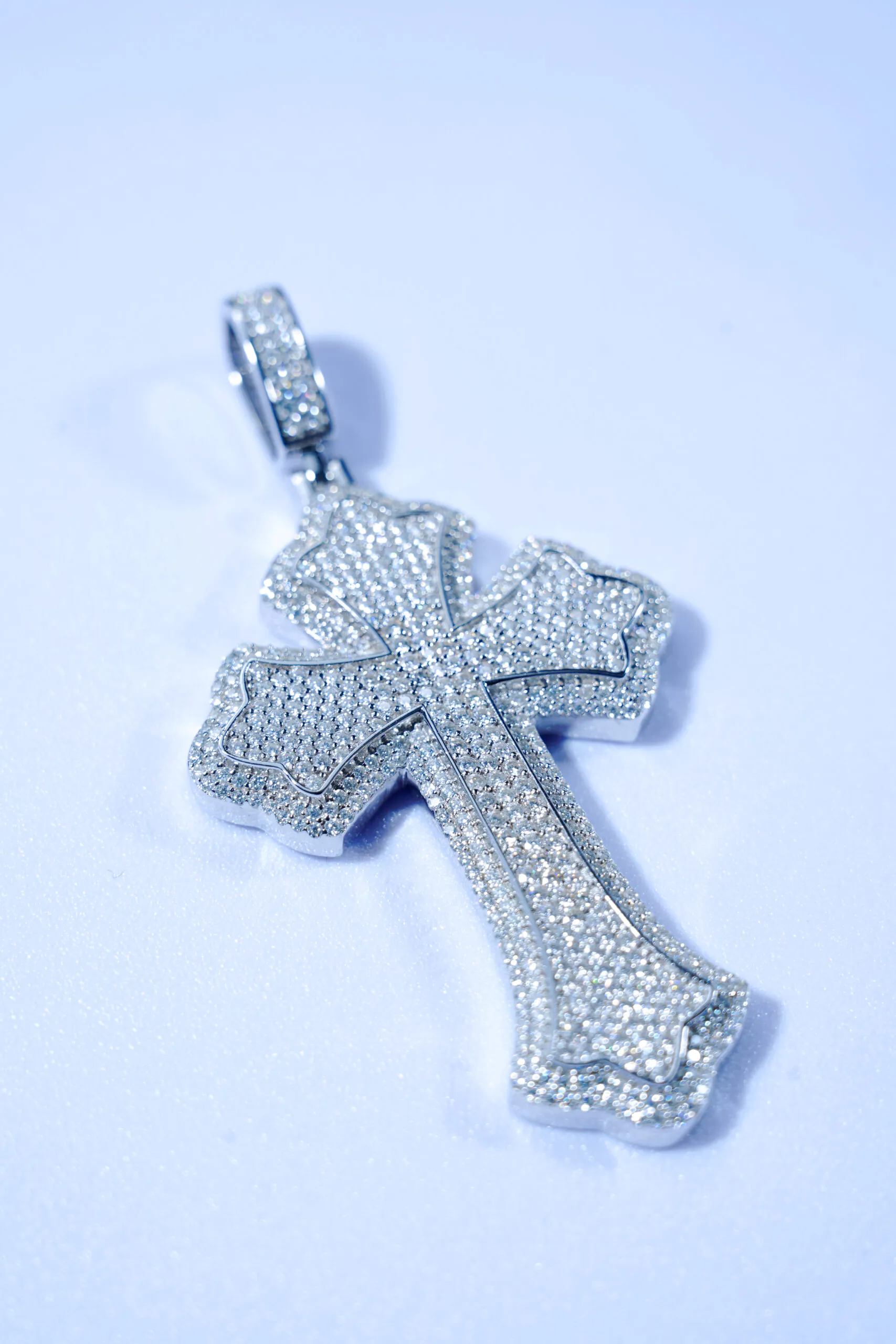 Custom Ice Cross Pendant - Image 3