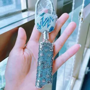 Custom Lighter Case with Sterling Silver Moissanite