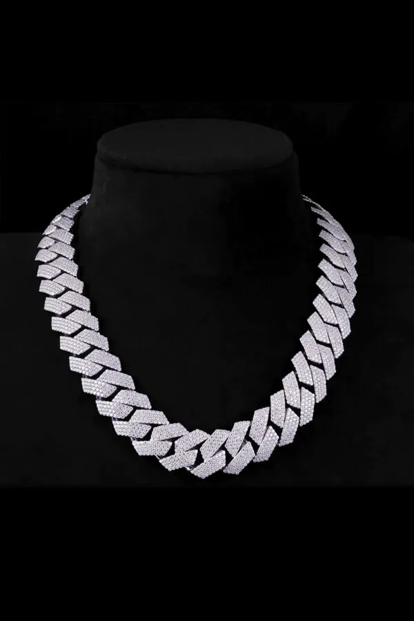 Hip hop Cuban necklace with PVD gold plating