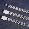 Backside of Flat Cuban chain showing even polishing and seamless welding for premium craftsmanship